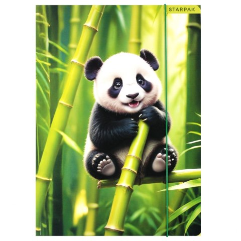 Teczka z gumką A4 Wild Animal STARPAK 559729