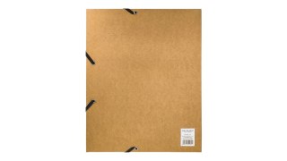 Teczka z gumką A4 natural BIURFOL ECO-TG-A4-01