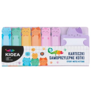 ZAKLADKA IND 60X15 6KOL KOTKI NOTES KIDEA PBH