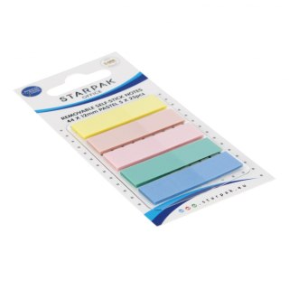 Zakładka indeksująca 44x12/25k 5 kolorów Pastel STARPAK 540365