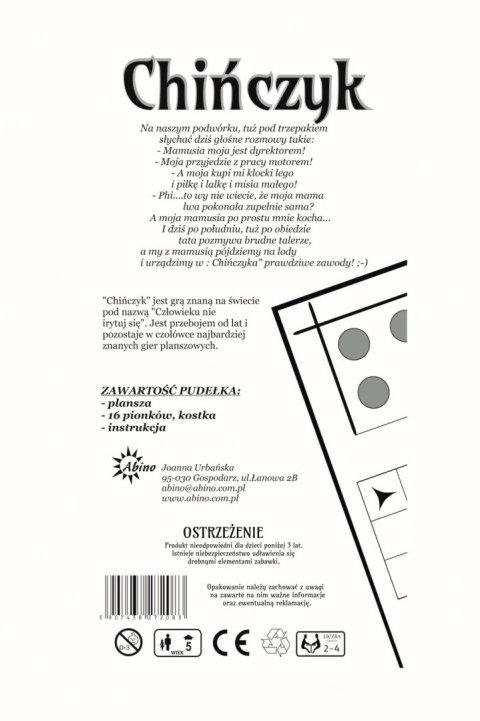 Chińczyk Mały ABINO