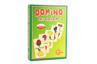 DOMINO OBRAZKOWE OWOCE ABINO