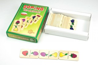 DOMINO OBRAZKOWE OWOCE ABINO