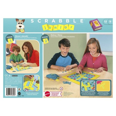 GRA MATTEL SCRABBLE JUNIOR Y9735 PUD6