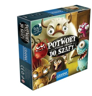 Gra Potwory do szafy GRANNA 00177