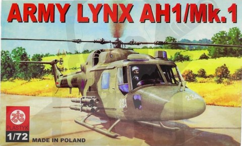 Helikopter do sklejania 1 72 Army Lynx AH1/MK PLASTYK ZTS S-020