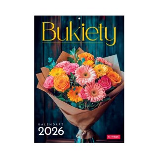 KALENDARZ 6 PLANSZ A4 BUKIETY OP