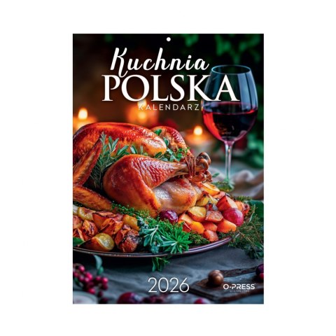 KALENDARZ 6 PLANSZ A4 KUCHNIA POLSKA OP