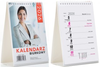 KALENDARZ BIURK STOJACY 14X25 OP FOL A 12