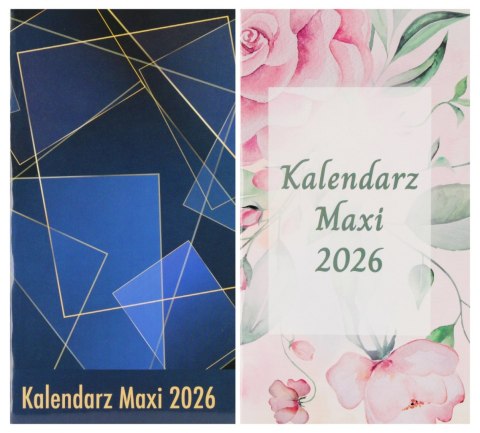 Kalendarz kieszonkowy 8x16 cm maxi A 6 474452 KAL