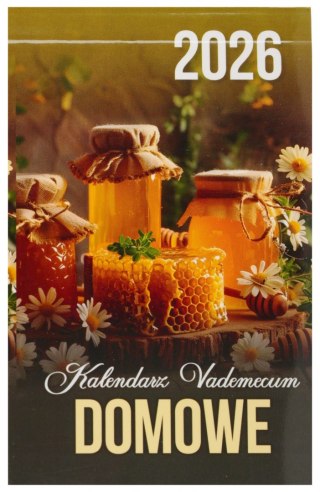 Kalendarz zdzierak 7x11 cm vademecum Domowe KALPOL BIS 474605 KPL