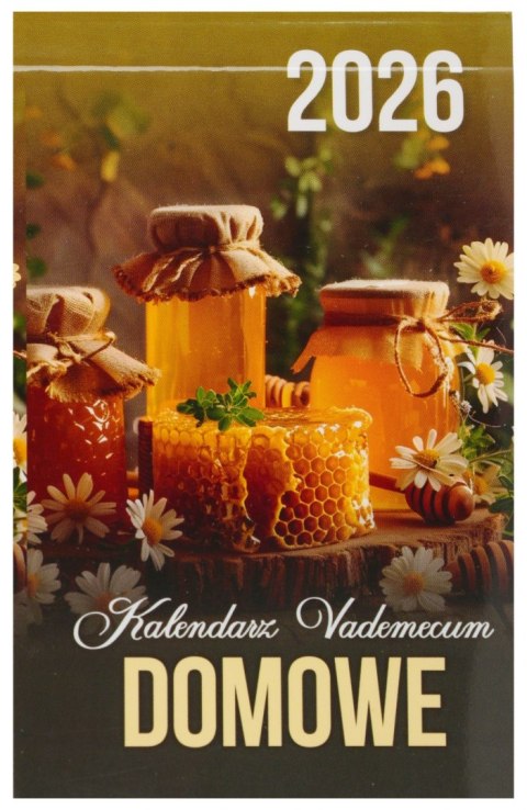 Kalendarz zdzierak 7x11 cm vademecum Domowe KALPOL BIS 474605 KPL