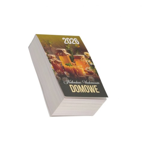 Kalendarz zdzierak 7x11 cm vademecum Domowe KALPOL BIS 474605 KPL