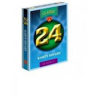 Karty do gry 24 Classic plastikowe ALEXANDER