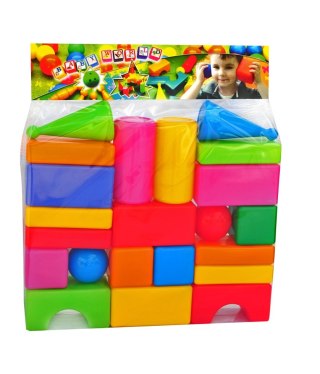Klocki 22 elementy Baby World CZAKO 025104