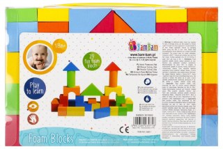 Klocki Pianka 29 elementów BAM BAM 301693