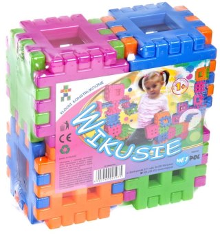 Klocki konstrukcyjne wafle 24 elementy Wikusie CZAKO 025975