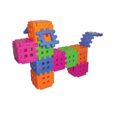 Klocki konstrukcyjne wafle 24 elementy Wikusie CZAKO 025975