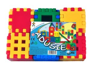 Klocki konstrukcyjne wafle 36 elementów Adusia CZAKO 025722