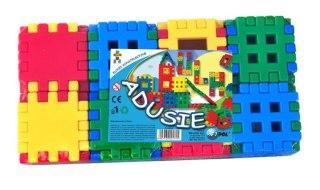 Klocki konstrukcyjne wafle 48 elementów Adusia CZAKO 025739