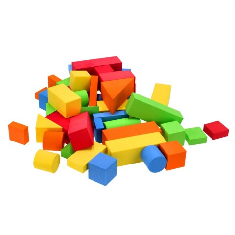 Klocki pianka 46 elementów BAM BAM 301694