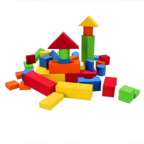 Klocki pianka 46 elementów BAM BAM 301694