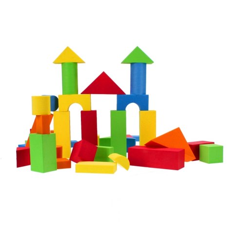 Klocki pianka 46 elementów BAM BAM 301694