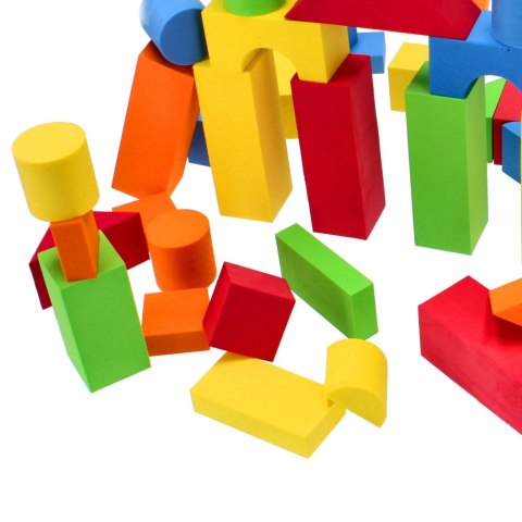Klocki pianka 46 elementów BAM BAM 301694