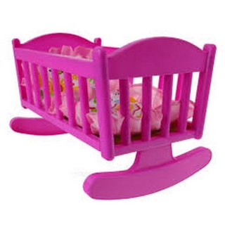 Kołyska 30cm z pościelą BOLO 980073