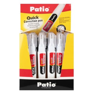 Korektor w piórze 7ml metalowy display A 24 PATIO 87961PTR