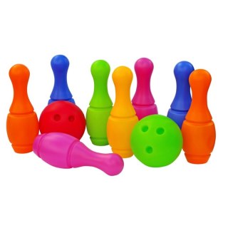 Kręgle 10 szt. akcesoria gigant CZAKO 025579