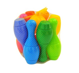 Kręgle 8 szt. akcesoria mini PLASTIK POLSKA 025319