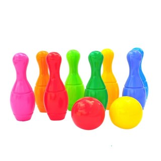 Kręgle 8 szt. akcesoria mini PLASTIK POLSKA 025319