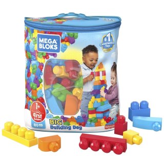 Mega Bloks Klasyczna niebieska - torba 80 klocków