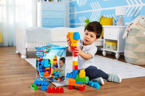 Mega Bloks Klasyczna niebieska - torba 80 klocków
