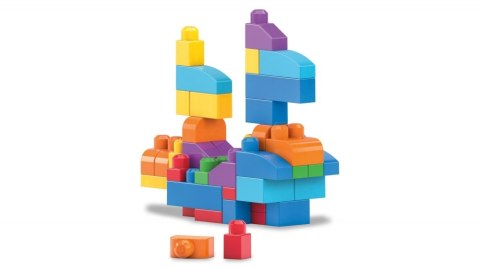 Mega Bloks Klasyczna niebieska - torba 80 klocków