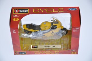 Motocykl metalowy Mix 1:18 BBURAGO 51000