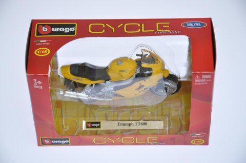 Motocykl metalowy Mix 1:18 BBURAGO 51000