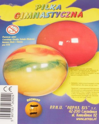 PILKA DO SKAKANIA 65CM REHABILITACYJNA 262029