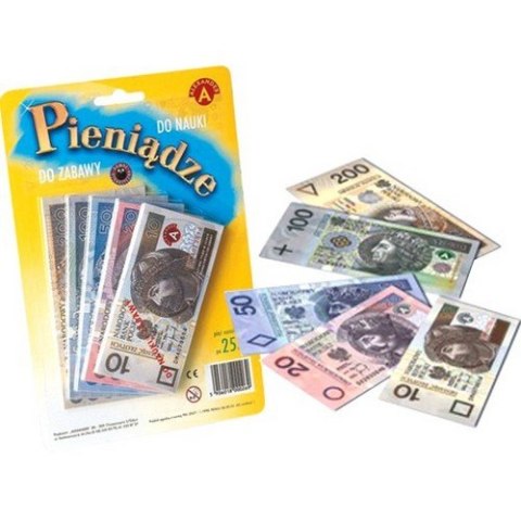 Pieniądze edukacyjne Banknoty Polski Złoty ALEXANDER 0026