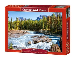 Puzzle 1500 elementów Athabasca River, Jasper National Park, Canada. CASTORLAND C-150762