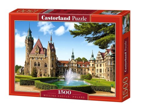 Puzzle 1500 elementów Moszna Castle, Poland CASTORLAND C-150670