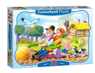 Puzzle 30 elementów, konturowe Big Turnip CASTORLAND B-03242