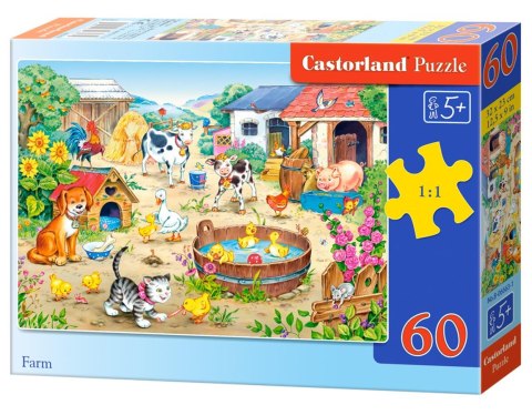 Puzzle 60 elementów Farm CASTORLAND B-06663