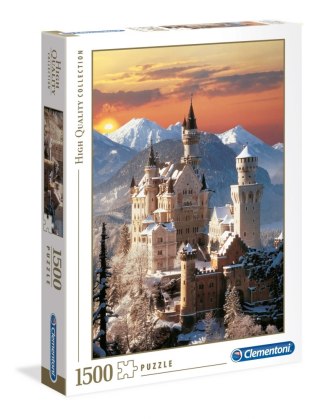 Puzzle Clementoni 1500 elementów Neuschwanstein 39125
