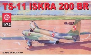Samolot do sklejania 1 72 Iskra PLASTYK ZTS S-017