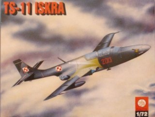 Samolot do sklejania 1 72 TS-11Iskra PLASTYK ZTS S-106