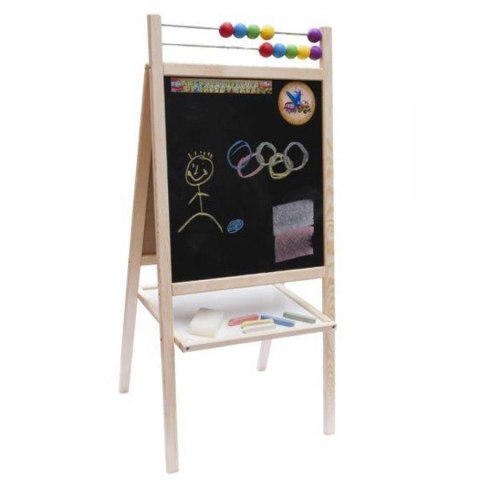 Tablica stojąca magnetyczno-kredowa 100cm 3TOYSM MMBL