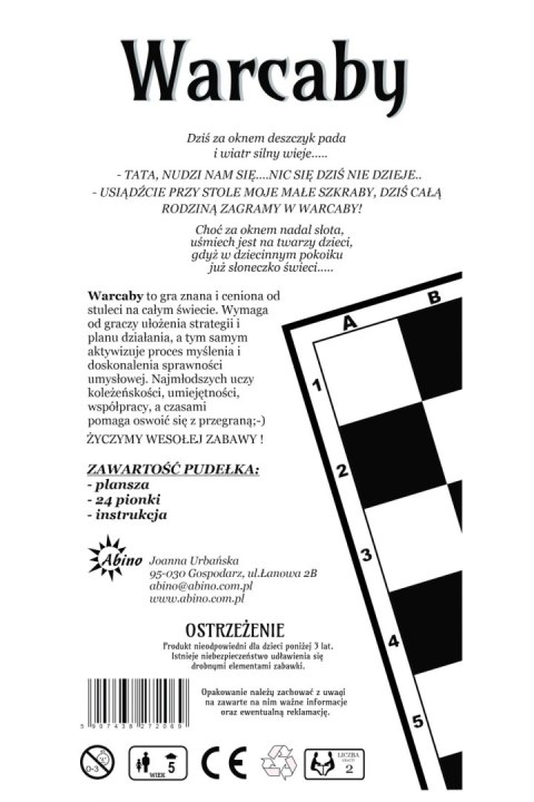 Warcaby Małe ABINO