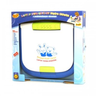 Zabawka edukacyjna Laptop dwujęzyczny SMILY PLAY 8030